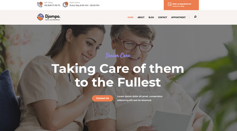 Djompo WordPress Theme