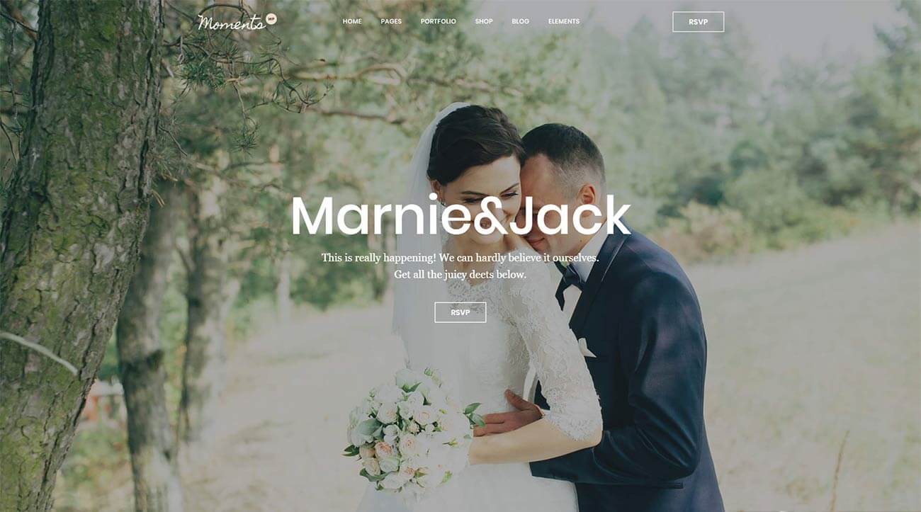 Moments WordPress Theme