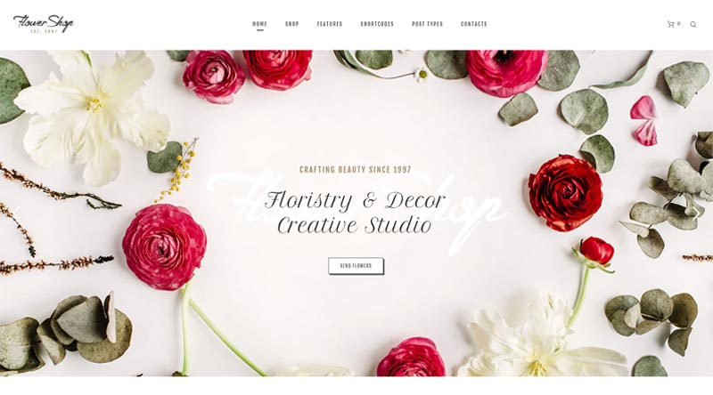 Flower Shop WordPress Theme