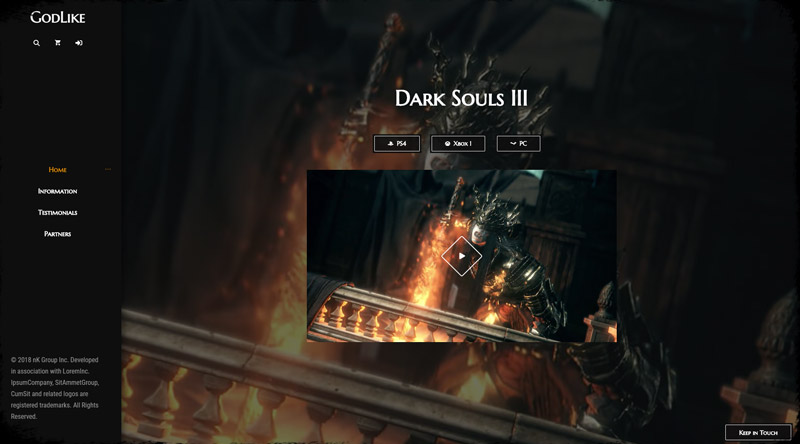 Godlike WordPress Theme