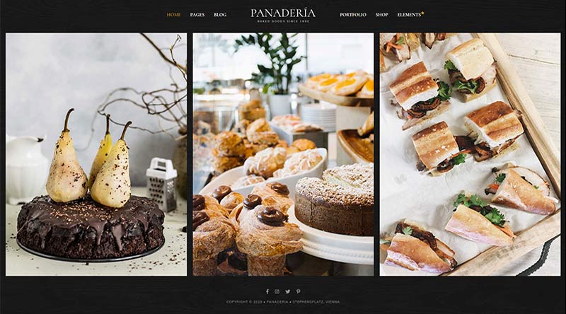 Panaderia WordPress Theme