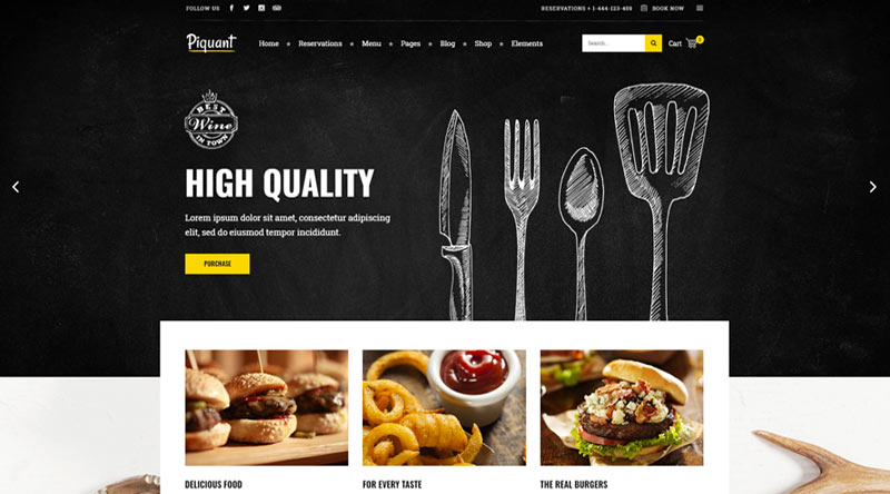 Piquant WordPress Theme