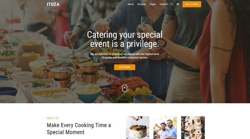 Ituza WordPress Theme
