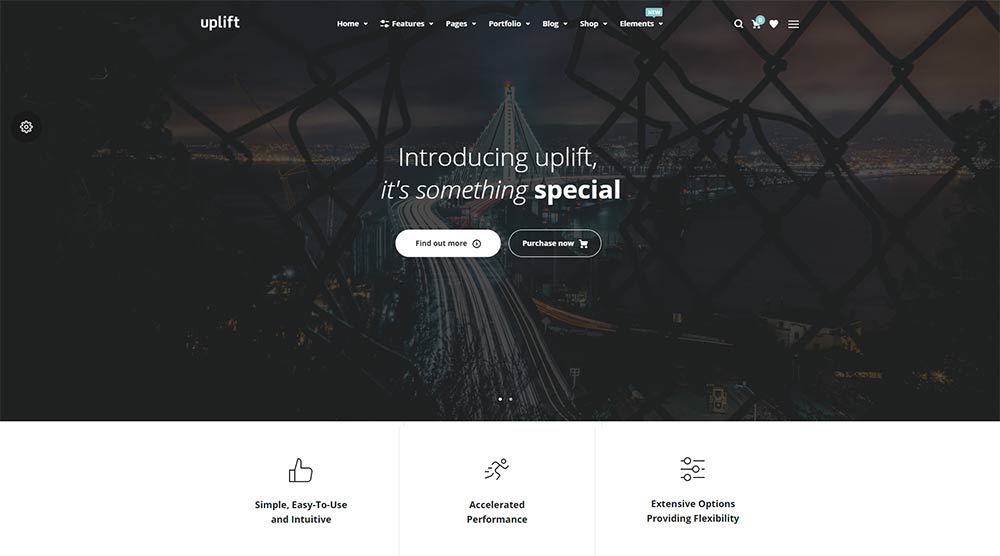 Uplift WordPress Theme