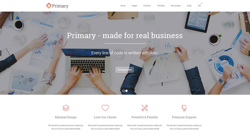 Primary WordPress Theme