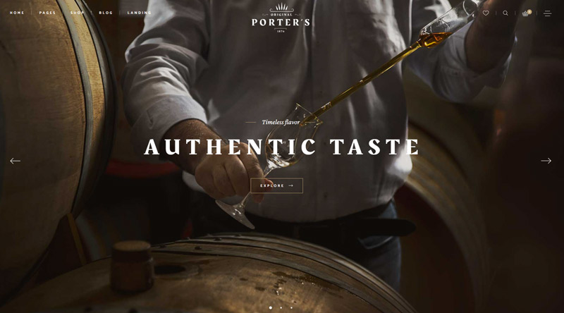 SingleMalt Winery WordPress Theme