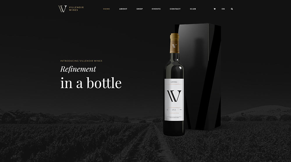 Villenoir wordpress theme
