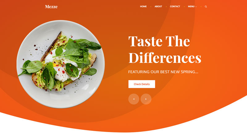 Mezze WordPress Theme