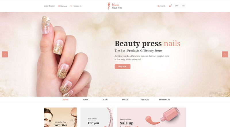 Vanil WordPress Themes