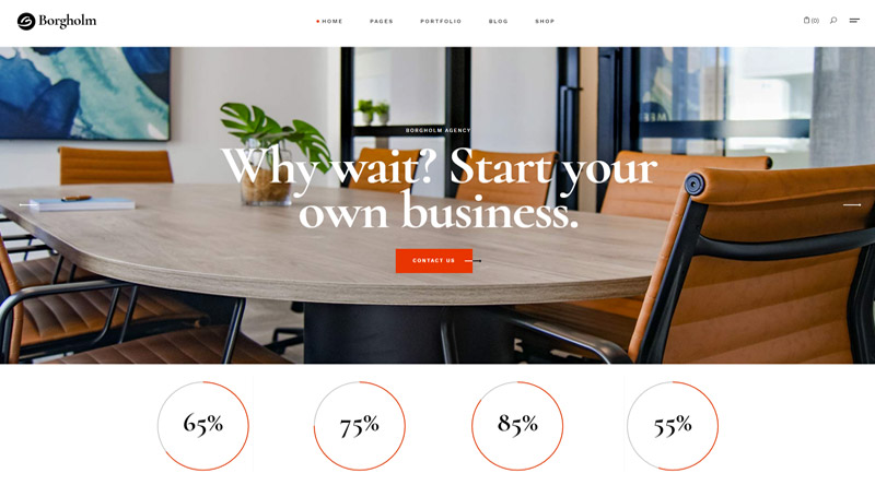 Borgholm WordPress Themes
