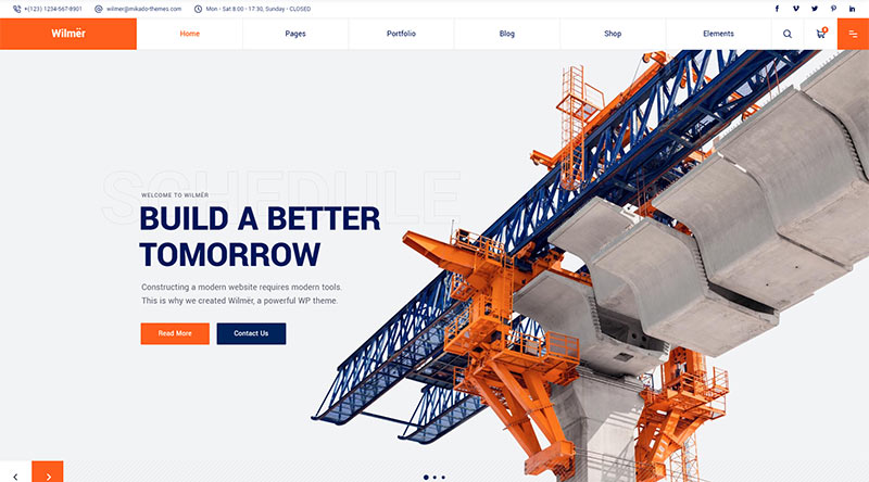Wilmer WordPress Theme