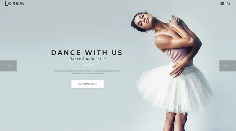 Lorem WordPress Theme
