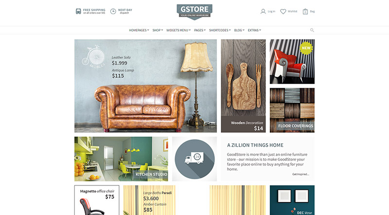 GoodStore WordPress theme