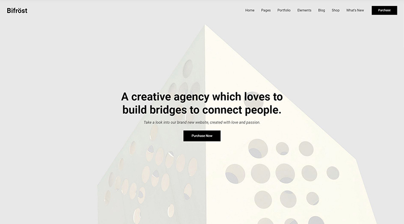 Bifrost WordPress theme