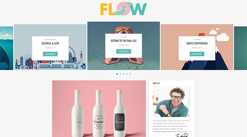 Flow WordPress theme