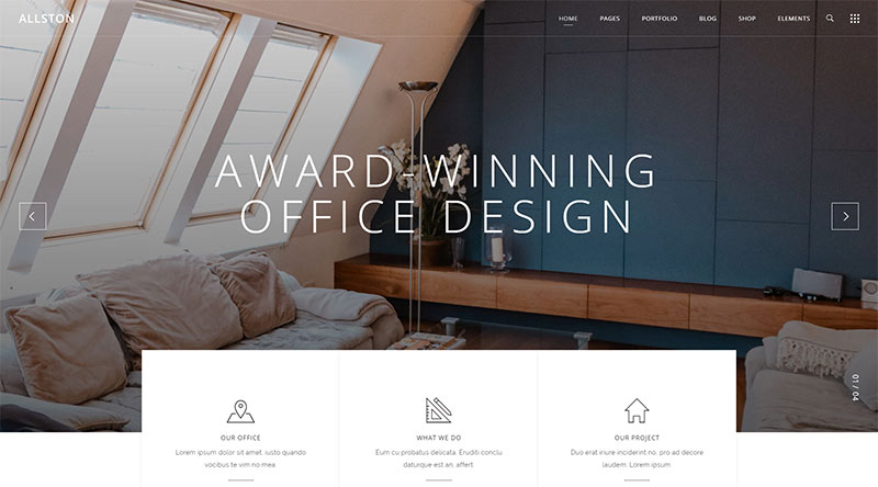 Allston WordPress Theme
