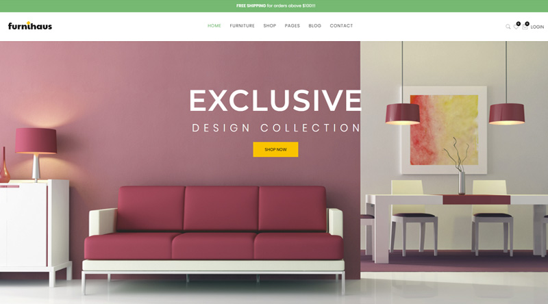 Furnihaus WordPress Themes