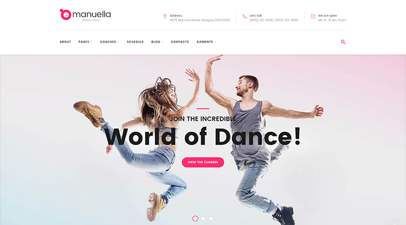 Emanuella WordPress Theme