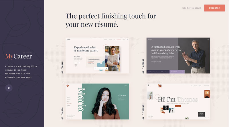 10 temas atraentes para WordPress Freelancer 3 MyCareer WordPress Theme