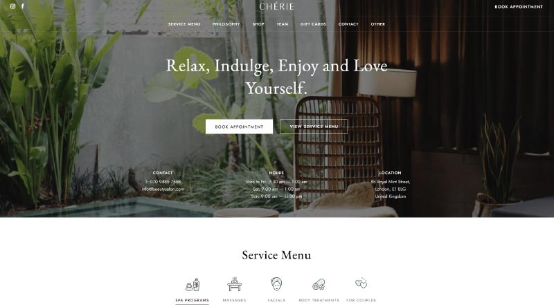 Cherie WordPress Theme