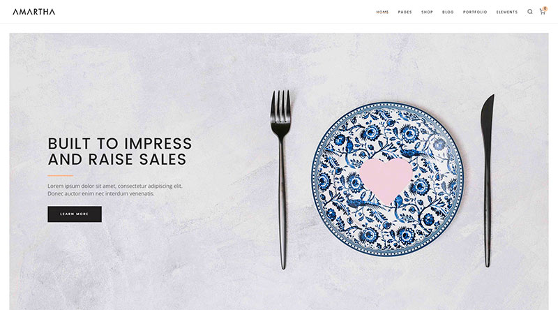 Amartha WordPress Theme