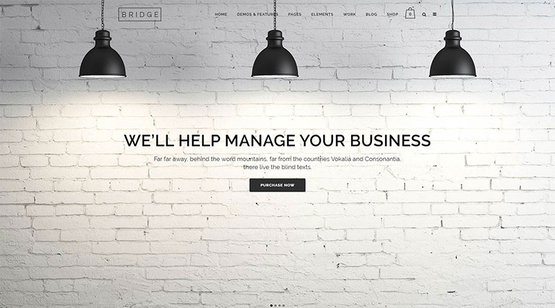 Bridge WordPress Theme