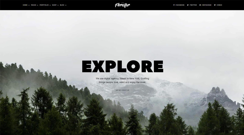 Elementor Portfolio Theme