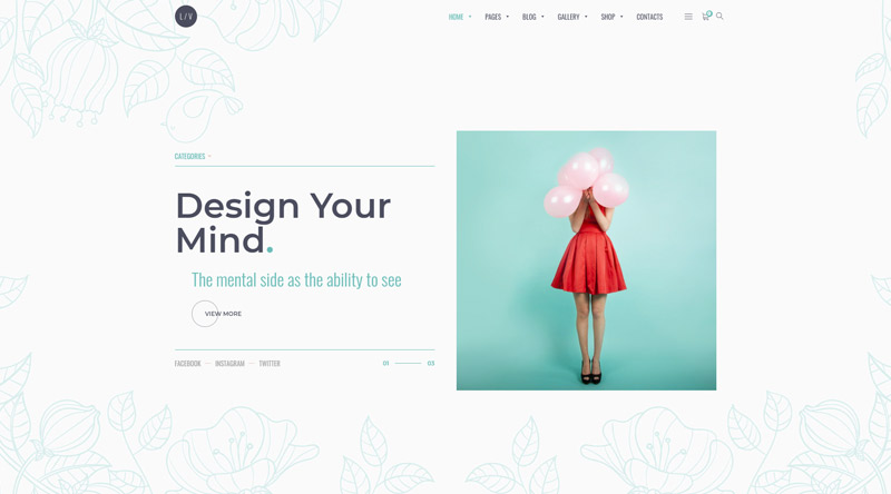 Lavr WordPress Theme