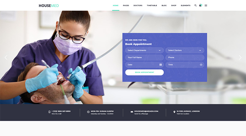 10+ Great Dentist WordPress Themes 1