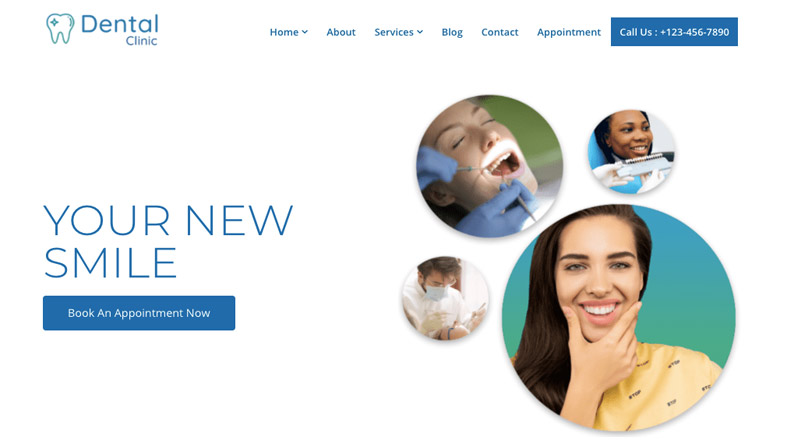 CyberChimps Dental Clinic WordPress Theme