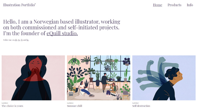 20개 이상의 최고의 아티스트 포트폴리오 Wordpress 테마 2 Qi Theme portfolio