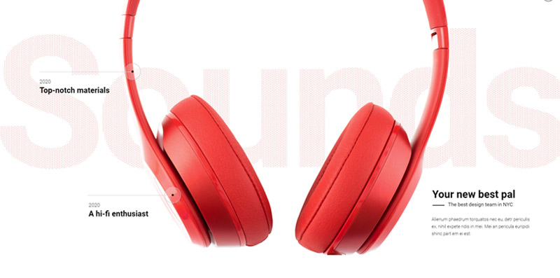20개 이상의 최고의 아티스트 포트폴리오 Wordpress 테마 13 Struktur Product Page