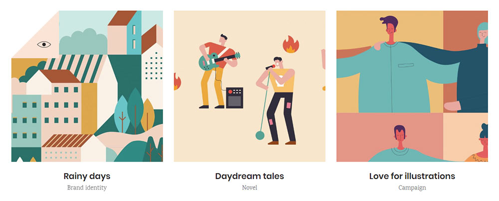 20개 이상의 최고의 아티스트 포트폴리오 Wordpress 테마 26 Bryson WordPress Theme - Hover Effect