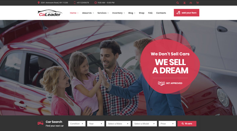 CaLeader WordPress Theme