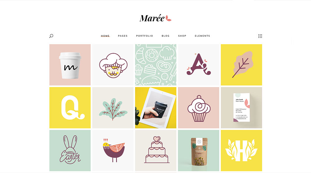 每個利基 3 的 10 個多彩 WordPress 主題 Maree WordPress Theme