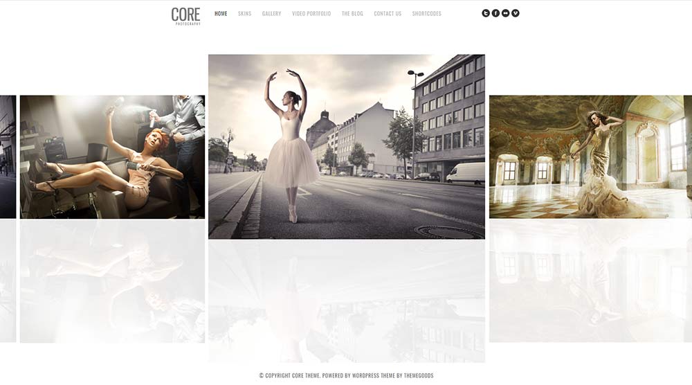 Core Wordpress Theme