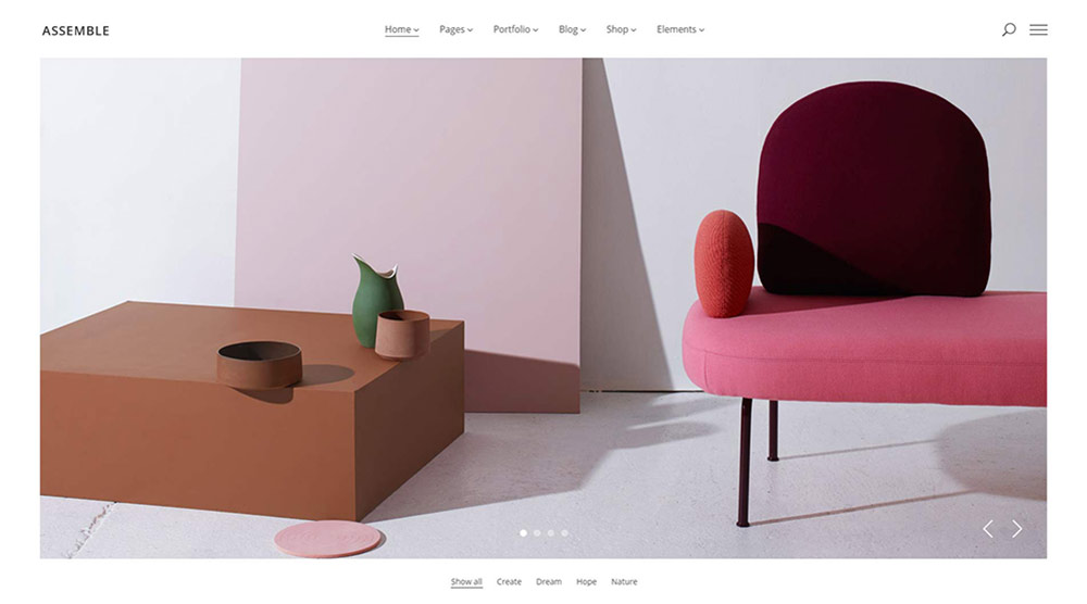 Assemble Wordpress Theme