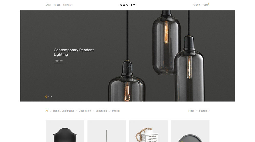 Savoy Wordpress Theme
