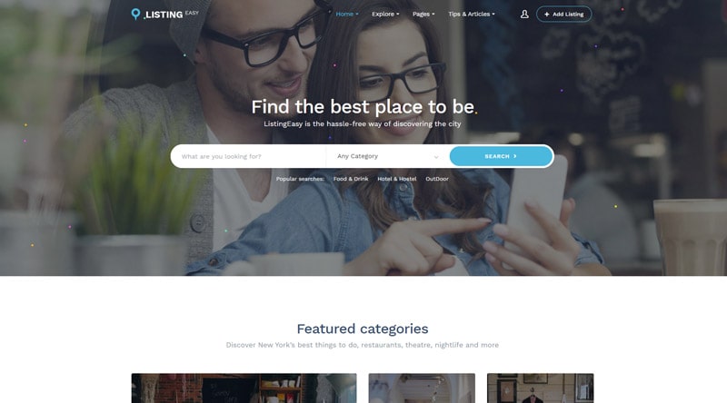ListingEasy WordPress Theme