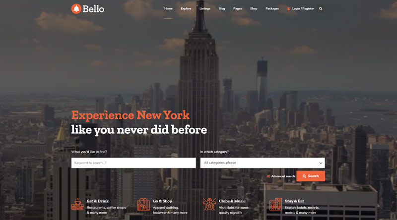 Bello WordPress Theme