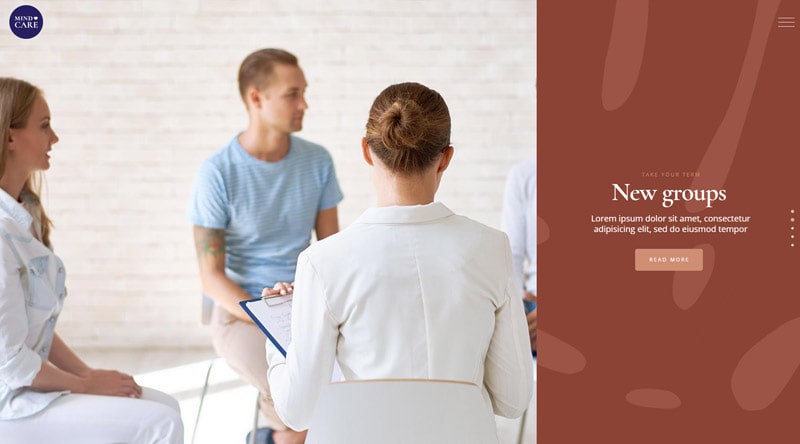 MindCare WordPress Theme