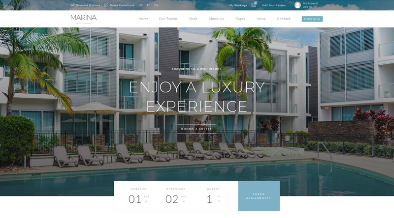 Marina WordPress Theme