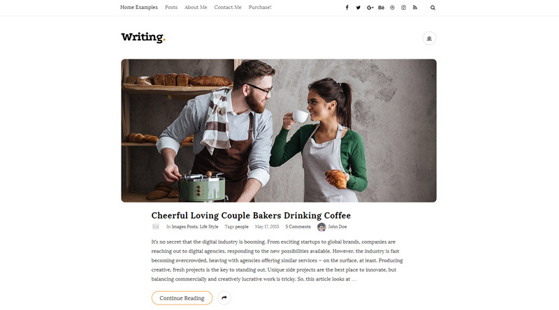 Writing WordPress Theme