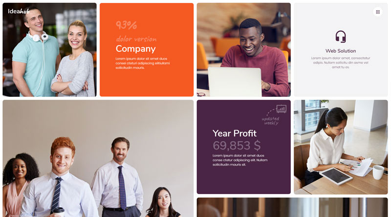 Top 10+ des thèmes de financement WordPress pour un site Web prospère 4 Ideahub WordPress Theme