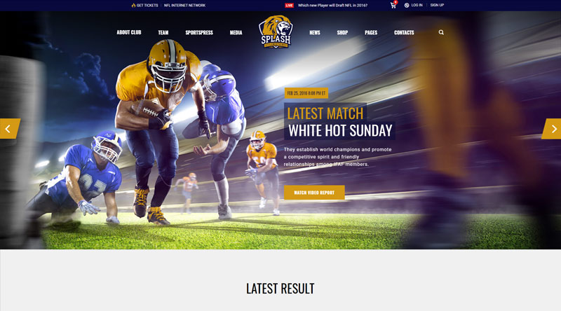 Splash WordPress Theme