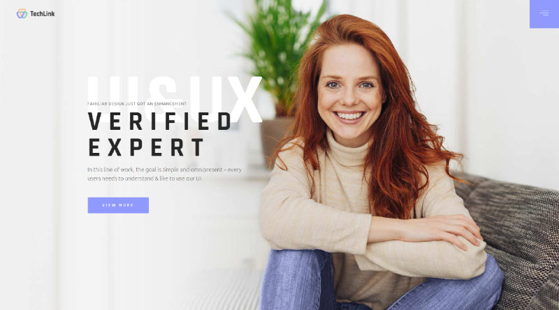 10+ отличных тем Wordpress для резюме и что включить 6 TechLink Resume WordPress Theme