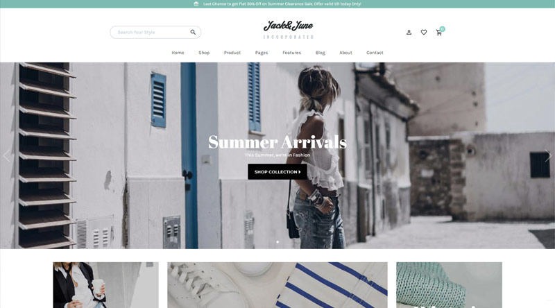 June WP Theme