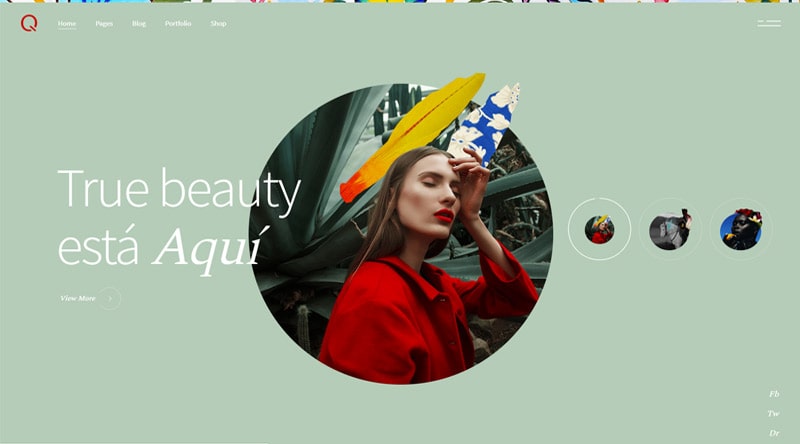 Querida WordPress Theme