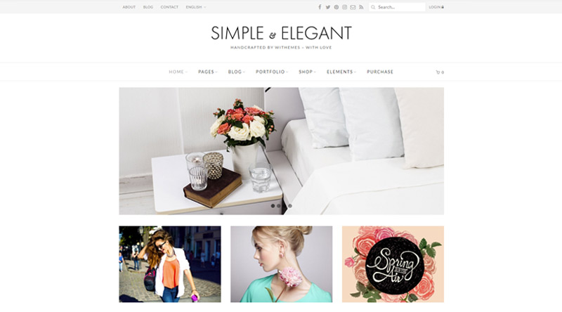 Simple & Elegant WP Theme