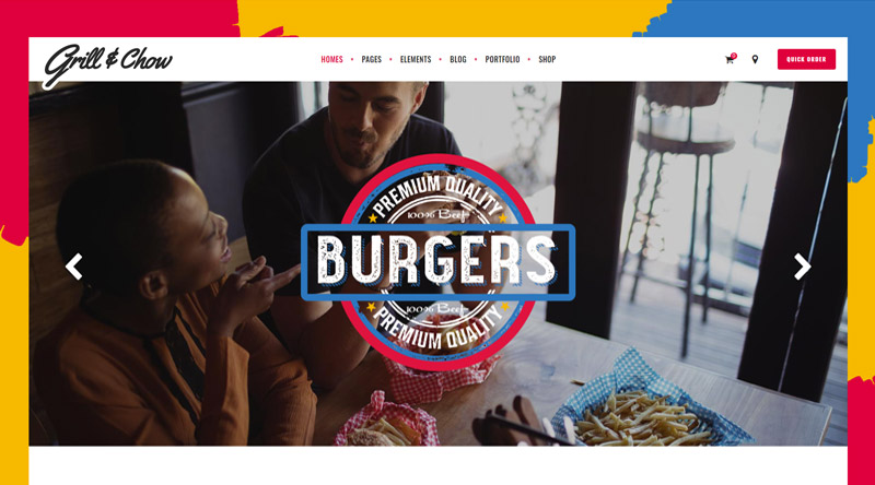 Grill and Chow WP Theme